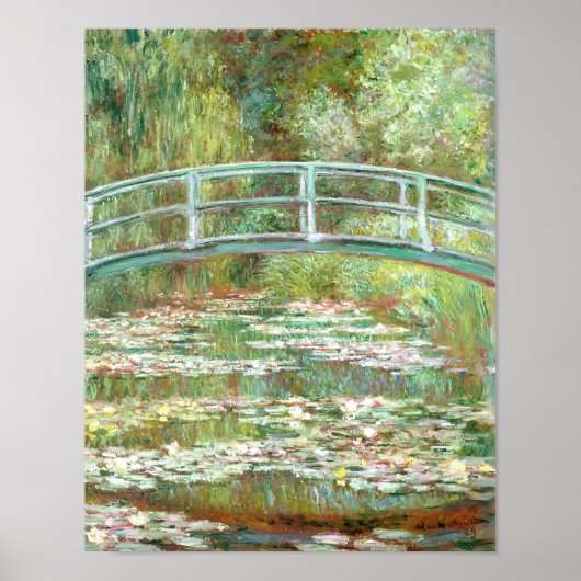 Claude Monet kunststijl Poster (Voorkant)