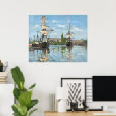Claude Monet kunststijl Poster (Thuiskantoor)