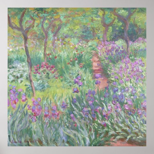 Claude Monet kunstwerk Poster (Voorkant)