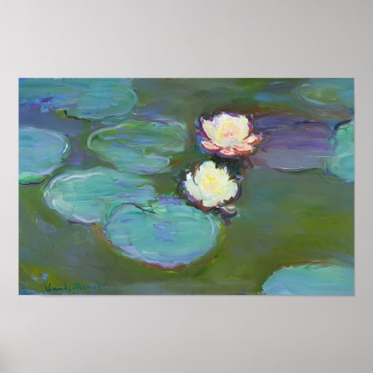 Claude Monet kunstwerk Poster (Voorkant)