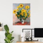 Claude Monet kunstwerk Poster (Thuiskantoor)