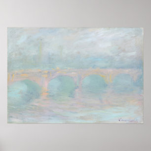 Claude Monet kunstwerk Poster
