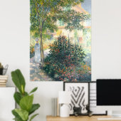 Claude Monet kunstwerk Poster (Thuiskantoor)