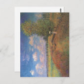 Claude Monet L'?t?.. Champ de coquelicots (Klatsch Briefkaart (Voorkant / Achterkant)