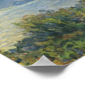 Claude Monet - La Corniche bij Monaco Poster (Hoek)