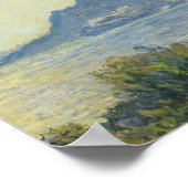 Claude Monet - La Corniche bij Monaco Poster (Hoek)