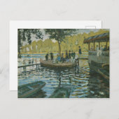 Claude Monet | La Grenouillere Briefkaart (Voorkant / Achterkant)
