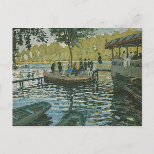 Claude Monet | La Grenouillere Briefkaart (Voorkant)