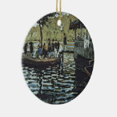 Claude Monet | La Grenouillere Keramisch Ornament (Rechts)
