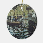 Claude Monet | La Grenouillere Keramisch Ornament (Links)