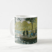 Claude Monet | La Grenouillere Koffiemok (Voorkant links)