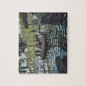 Claude Monet | La Grenouillere Legpuzzel (Verticaal)