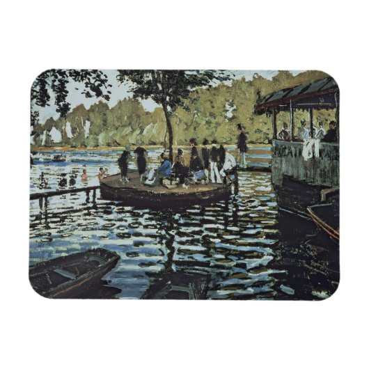 Claude Monet | La Grenouillere Magneet (Horizontaal)