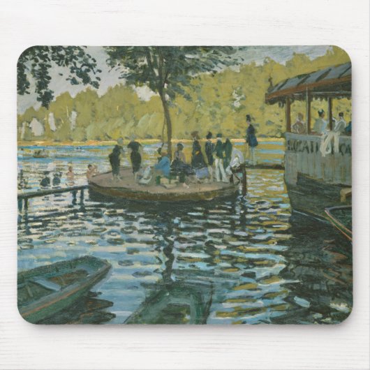 Claude Monet | La Grenouillere Muismat (Voorkant)