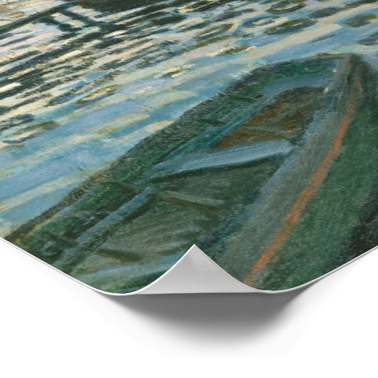 Claude Monet | La Grenouillere Poster (Hoek)