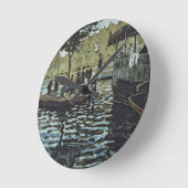 Claude Monet | La Grenouillere Ronde Klok (Hoek)
