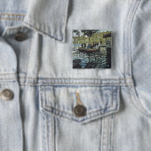 Claude Monet | La Grenouillere Vierkante Button 5,1 Cm (In situ)