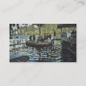 Claude Monet | La Grenouillere Visitekaartje (Achterkant)