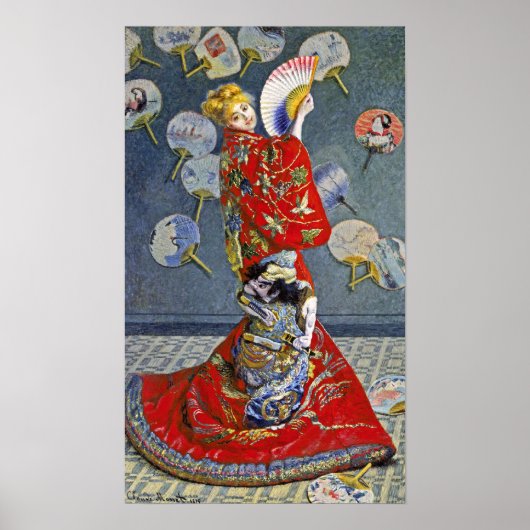 Claude Monet - La Japan Poster (Voorkant)