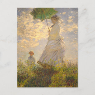 Claude Monet // La Promenade // Umbrella Briefkaart