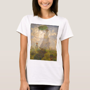 Claude Monet // La Promenade // Umbrella T-shirt