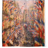 Claude Monet – La rue Montorgueil à Paris Douchegordijn (Voorkant)