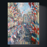Claude Monet - La Rue Montorgueil - Parijs<br><div class="desc">La Rue Montorgueil à Paris fete du 30 juin 1878. Door Claude Monet in 1878.</div>