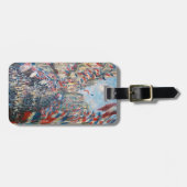 Claude Monet - La Rue Montorgueil - Parijs Bagagelabel (Voorkant horizontaal)