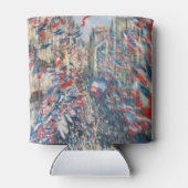 Claude Monet - La Rue Montorgueil - Parijs Blikjeskoeler (Achterkant)