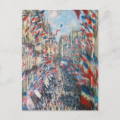 Claude Monet - La Rue Montorgueil - Parijs Briefkaart (Voorkant)