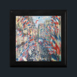 Claude Monet - La Rue Montorgueil - Parijs Cadeaudoosje<br><div class="desc">La Rue Montorgueil à Paris fete du 30 juin 1878. Door Claude Monet in 1878.</div>
