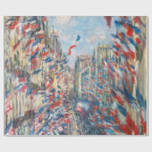 Claude Monet - La Rue Montorgueil - Parijs Cadeaupapier (Vlak)