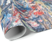 Claude Monet - La Rue Montorgueil - Parijs Cadeaupapier (Rol Hoek)