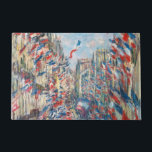 Claude Monet - La Rue Montorgueil - Parijs Deurmat<br><div class="desc">La Rue Montorgueil a Paris fete du 30 juin 1878. Door Claude Monet in 1878.</div>