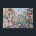 Claude Monet - La Rue Montorgueil - Parijs Deurmat<br><div class="desc">La Rue Montorgueil a Paris fete du 30 juin 1878. Door Claude Monet in 1878.</div>