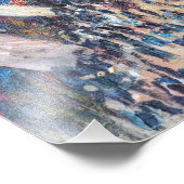 Claude Monet - La Rue Montorgueil - Parijs Foto Afdruk (Hoek)