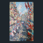 Claude Monet - La Rue Montorgueil - Parijs Foto Afdruk<br><div class="desc">La Rue Montorgueil à Paris fete du 30 juin 1878. Door Claude Monet in 1878.</div>