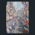 Claude Monet - La Rue Montorgueil - Parijs iPad Pro Cover<br><div class="desc">La Rue Montorgueil a Paris fete du 30 juin 1878. Door Claude Monet in 1878.</div>
