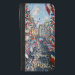 Claude Monet - La Rue Montorgueil - Parijs iPhone 8/7 Portemonnee Hoesje<br><div class="desc">La Rue Montorgueil à Paris fete du 30 juin 1878. Door Claude Monet in 1878.</div>