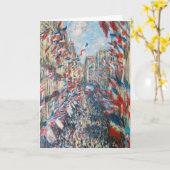 Claude Monet - La Rue Montorgueil - Parijs Kaart (Gele Bloem)