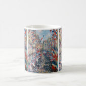 Claude Monet - La Rue Montorgueil - Parijs Koffiemok (Center)