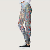 Claude Monet - La Rue Montorgueil - Parijs Leggings (Links)