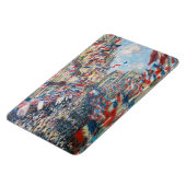 Claude Monet - La Rue Montorgueil - Parijs Magneet (Linkerzijde)