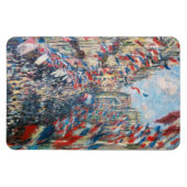 Claude Monet - La Rue Montorgueil - Parijs Magneet (Horizontaal)