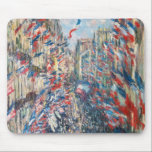 Claude Monet - La Rue Montorgueil - Parijs Muismat<br><div class="desc">La Rue Montorgueil à Paris fete du 30 juin 1878. Door Claude Monet in 1878.</div>