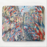 Claude Monet - La Rue Montorgueil - Parijs Muismat<br><div class="desc">La Rue Montorgueil à Paris fete du 30 juin 1878. Door Claude Monet in 1878.</div>