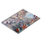 Claude Monet - La Rue Montorgueil - Parijs Notitieboek (Linkerzijde)