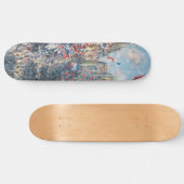 Claude Monet - La Rue Montorgueil - Parijs Persoonlijk Skateboard (Horizontaal)
