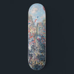 Claude Monet - La Rue Montorgueil - Parijs Persoonlijk Skateboard<br><div class="desc">La Rue Montorgueil a Paris fete du 30 juin 1878. Door Claude Monet in 1878.</div>