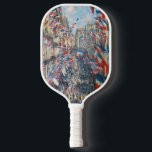 Claude Monet - La Rue Montorgueil - Parijs Pickleball Paddle<br><div class="desc">La Rue Montorgueil à Paris fete du 30 juin 1878. Door Claude Monet in 1878.</div>